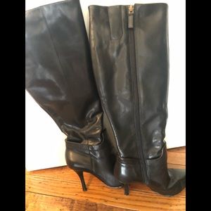 High boots worn once! Nine West sz 7